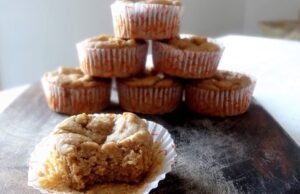 Muffins fondants à la banane (vegan, sans gluten)