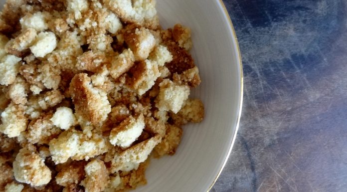 crumble aux amandes