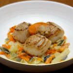 Coquilles Saint-Jacques mandarine et gingembre 9