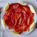 Gravlax fumé à la betterave 0