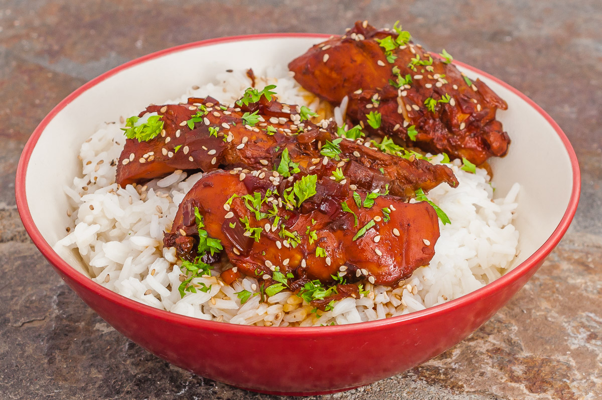 recettes laotiennes poulet au caramel