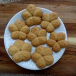 Sablés à la presse à biscuits