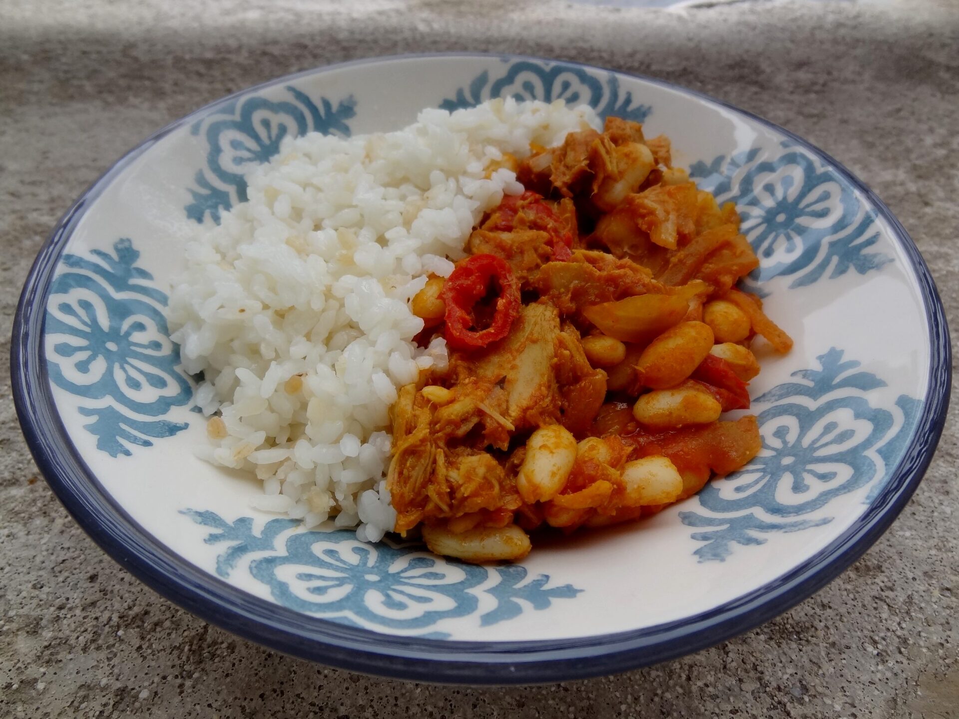 Curry De Thon Aux Haricots Blancs