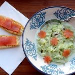 Soupe froide de concombre nordique