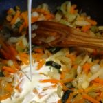 Tagliatelles de crêpes aux crevettes et légumes 12
