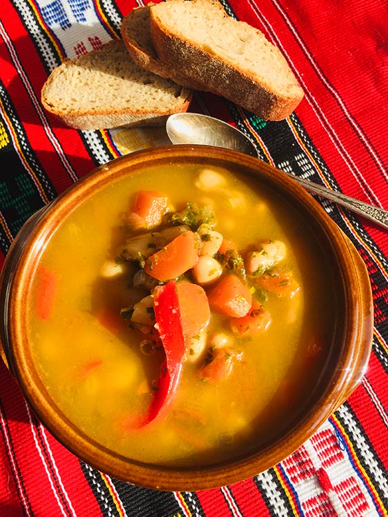 recettes bulgares soupe de haricots blancs