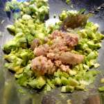 Salade de choux de Bruxelles au thon et oeufs 3