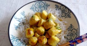Pétoncles sautées à la thaï
