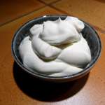chantilly keto à la vanille