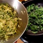 Curry de crevettes et oeufs aux courgettes et orties 5