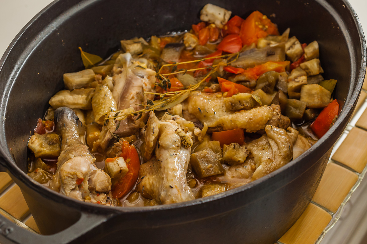 recettes ivoiriennes kedjenou de poulet - Ragoût