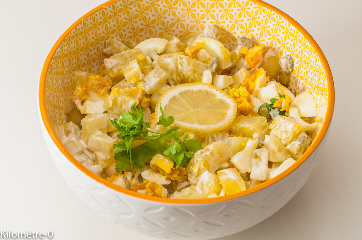 recettes ivoiriennes salade aux oeufs