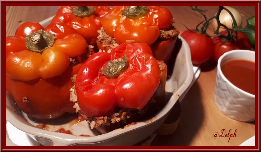Recettes moldaves poivrons farcis