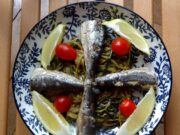 Zoodles frites aux sardines