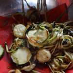 Zoodles frites aux sardines 4