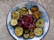 Courgettes à la charmoula de Zika