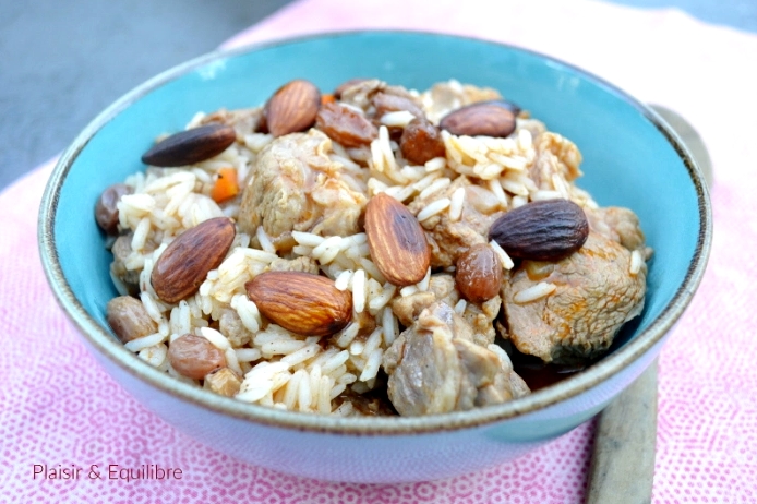 Recettes saoudiennes riz à l'agneau kabsa