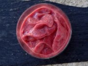 Glace minute avocat framboise (Keto et végétal)