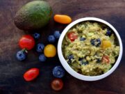 Guacamole aux myrtilles (Keto)