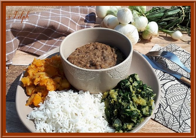 recettes népalaises dahl bat
