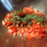 Raïta à la tomate 3
