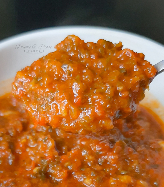 recettes arméniennes adjika ou sauce épicée arménienne