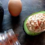 Avocats farcis aux oeufs durs 0