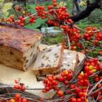 Gâteau aux coings épeautre amandes et raisins secs
