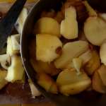 Gâteau aux coings épeautre amandes et raisins secs 2