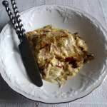 Saumon à la crème de sapin
