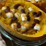 courge spaghetti farcie aux cèpes 0