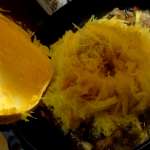 courge spaghetti farcie aux cèpes 4