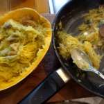 courge spaghetti farcie aux cèpes 6