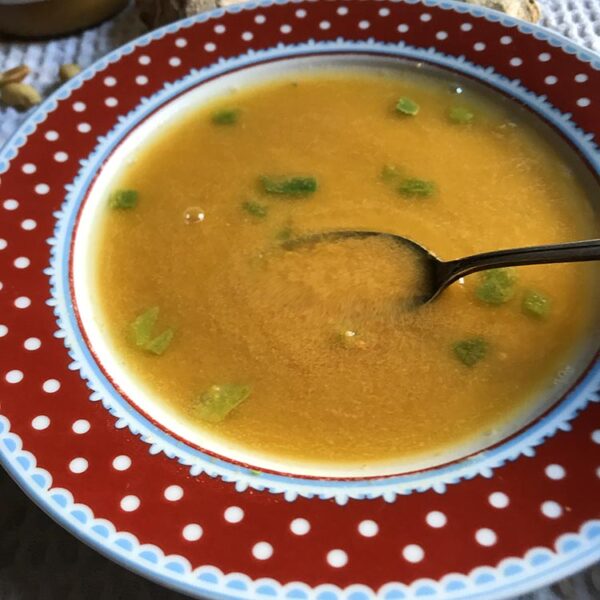recettes angolaises soupe à la cacahuète