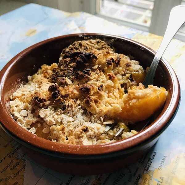 recettes dominiquaises crumble de mangue