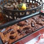 Gateau aux coings chocolat et noix O