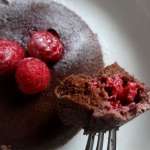 Mugcake keto chocolat framboises 0