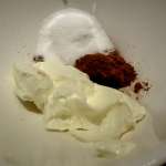 Mugcake keto chocolat framboises 2