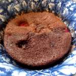 Mugcake keto chocolat framboises 7