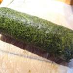 Bûche aux saumon et épinards 12