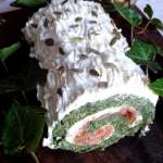 Bûche aux saumon et épinards