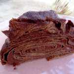 Bûche keto crêpes et chocolat 18