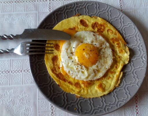 Crêpes keto (2 ingrédients)