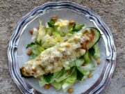 Hot-dog de courgettes végétarien