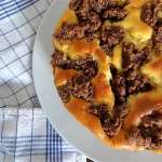 Cheesecake soufflé au crumble de sirop d&rsquo;érable a