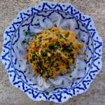 Curry de thon au lait de coco