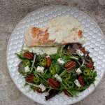 Saumon sauce crème au bleu 5