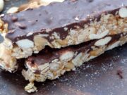 Barres énergétiques chocolat et noix