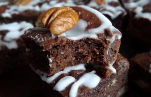 Brownies keto à la pâte à tartiner