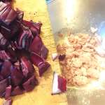 Salade croquante de chou rouge au thon0006